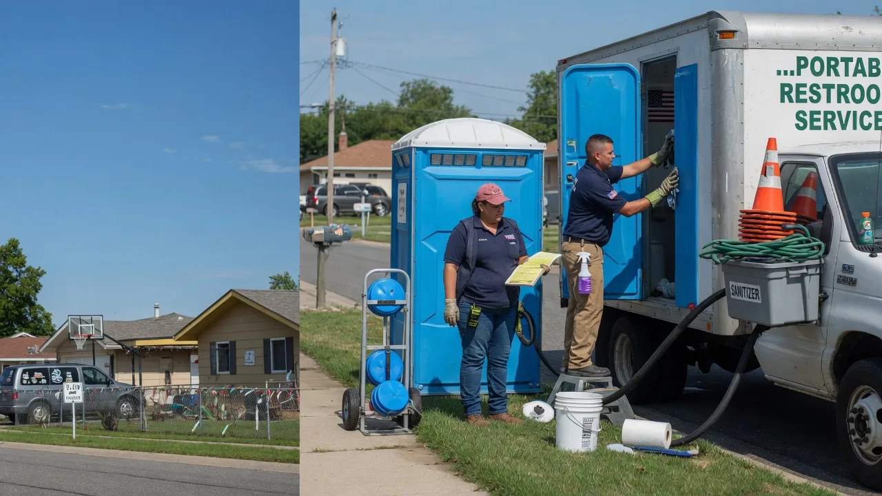 Portable Toilet Rental in Urbana, IA near me